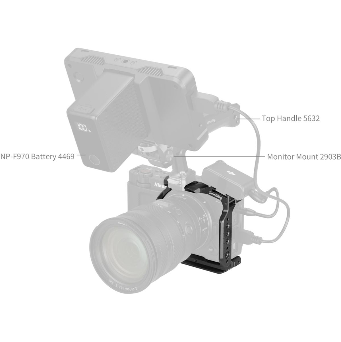 SmallRig 5905 Half Cage For Nikon ZR