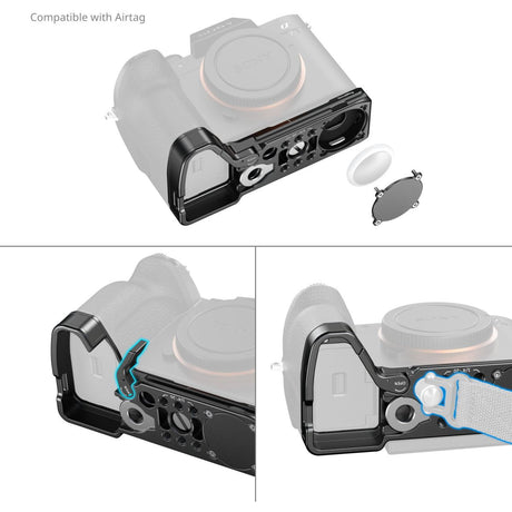 SmallRig 6033 Baseplate w/ Airtag Slot For Sony Alpha 7 V / 7R V / 7 IV - image 2 of 5