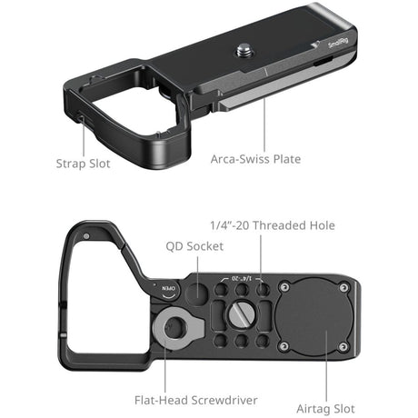 SmallRig 6033 Baseplate w/ Airtag Slot For Sony Alpha 7 V / 7R V / 7 IV - image 3 of 5