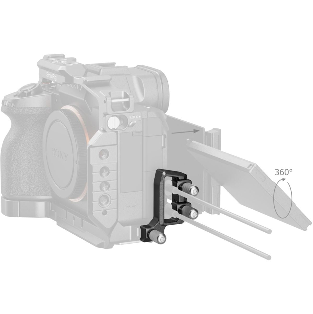 SmallRig 6062 USB-C Cable Clamp For Cages For Sony Alpha 7 V