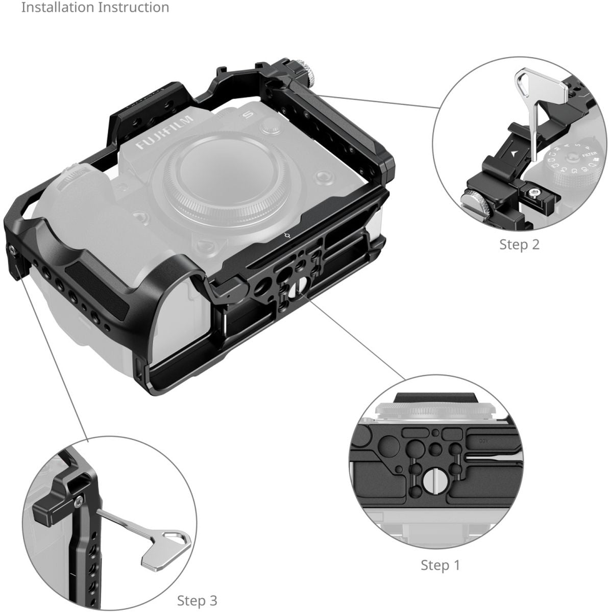 SmallRig 3934C Cage For Fujifilm X-H2 / X-H2S - image 5 of 5