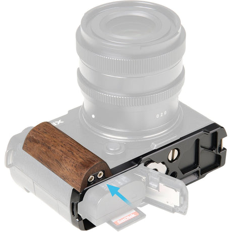 SmallRig 5945 L-Shaped Mount Plate w/ Wooden Handle For Panasonic S9 - image 3 of 5