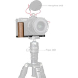 SmallRig 5945 L-Shaped Mount Plate w/ Wooden Handle For Panasonic S9 - image 4 of 5