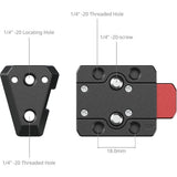 SmallRig 021 Quick Release V-Lock Mount Plate Ki - image 4 of 5