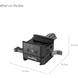 SmallRig 5690 V-Mount Battery Mount Plate Kit For ArcaSwiss Plate / Nato Rail - image 2 of 5