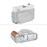 SmallRig 5984 L-Shaped Mount Plate w/ Wooden Handle For Fujifilm X-E5 (Silver) - image 5 of 5