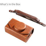 SmallRig 5986 Leather Storage Bag For Fujifilm X-E5 / X100VI (Brown) - image 3 of 5