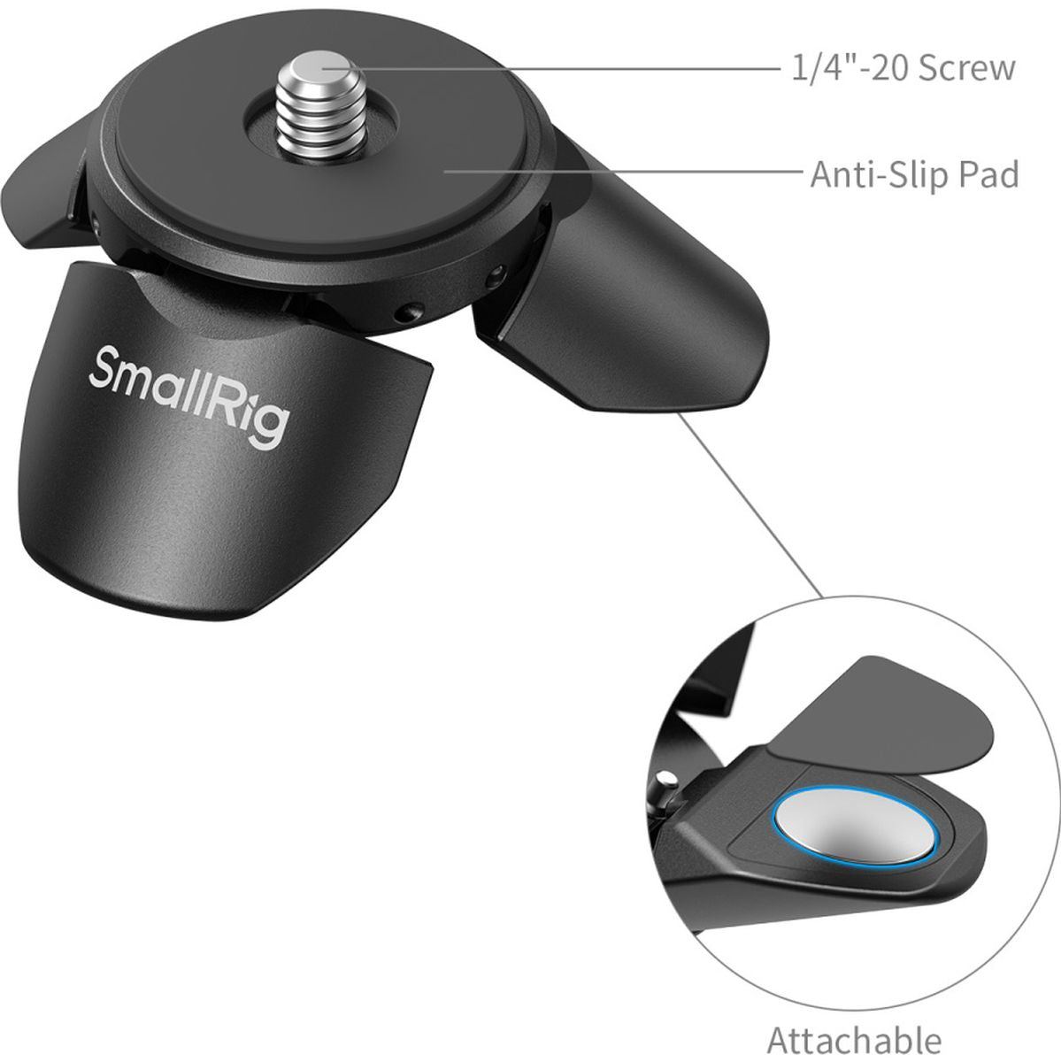 SmallRig 6083 Mini Quick Release Tripod For DJI Osmo Pocket 3 / 4 - image 4 of 4