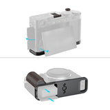 SmallRig 6237 L-Shaped Mount Plate w/ Wooden Handle For Fujifilm X-E5 (Black) - image 5 of 5