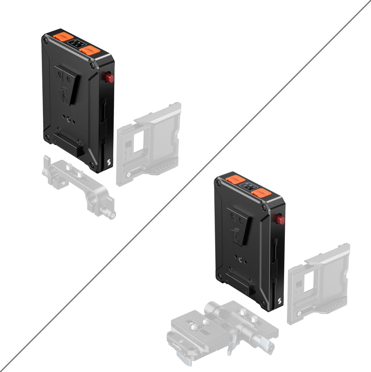 SmallRig 5653 Intelligent Power Management V-Mount Battery Adapter Plate - image 3 of 5