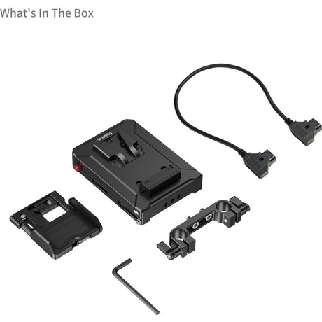 SmallRig 5881 Power V-Mount Battery Adapter Plate w/ 15mm Dual Rod Clamp 5881 - image 2 of 5