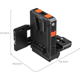 SmallRig 5899 Intelligent Power Management V-Mount Battery Adapter Plate - image 2 of 5