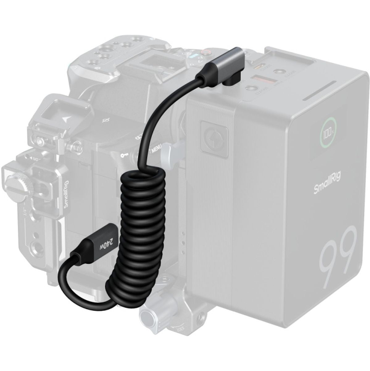 SmallRig 5730 Coiled Data Cable For USB-C Adapter - image 5 of 5