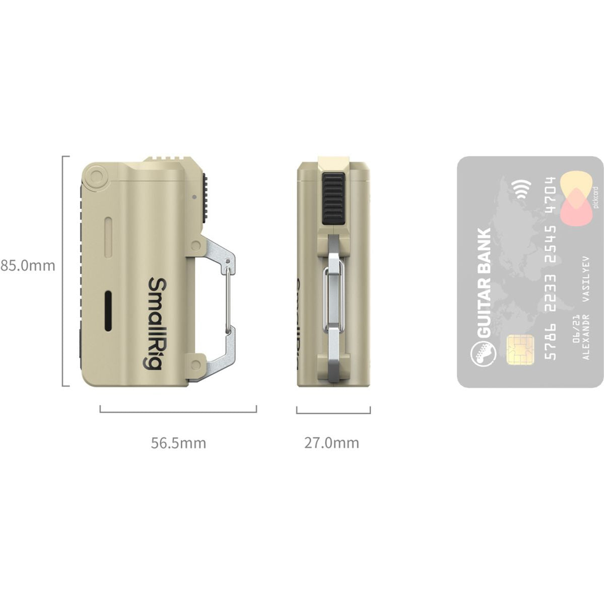 SmallRig 6088 5000mAh Battery And Charger Kit For 21700 Battery (Brown) - image 4 of 5