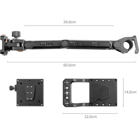 SmallRig 6257 Mount Plate For Monitor VESA For Camera Cart - image 4 of 5