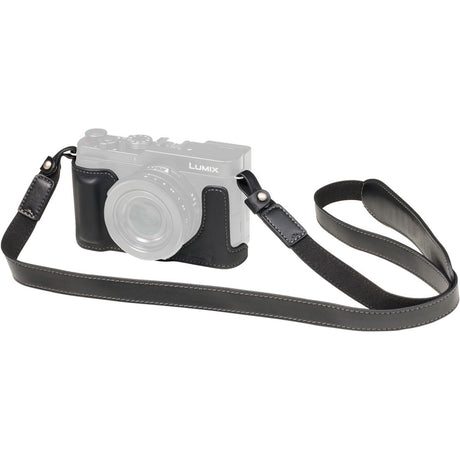 SmallRig 6274 Leather Half Case Kit For Panasonic LUMIX L10 (Black)