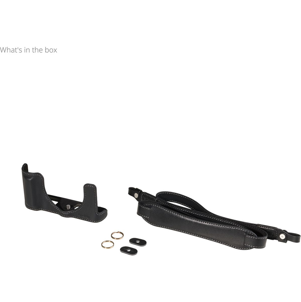 SmallRig 6274 Leather Half Case Kit For Panasonic LUMIX L10 (Black) - image 2 of 3