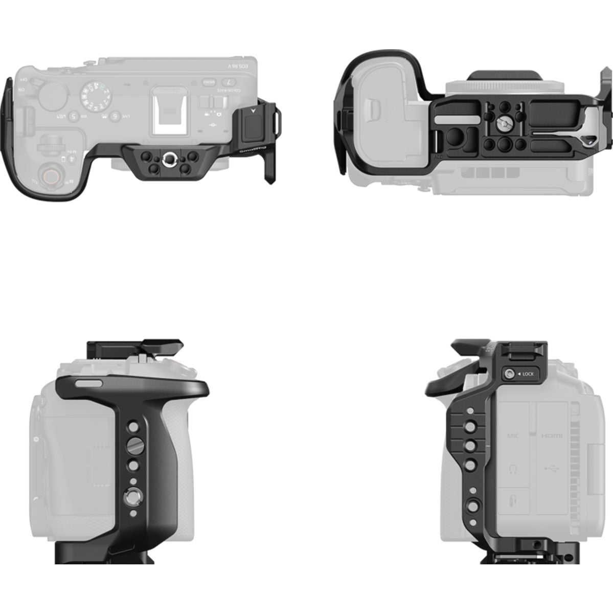 SmallRig 6372 Hawklock Quick Release Cage For Canon EOS R6 V - image 4 of 5