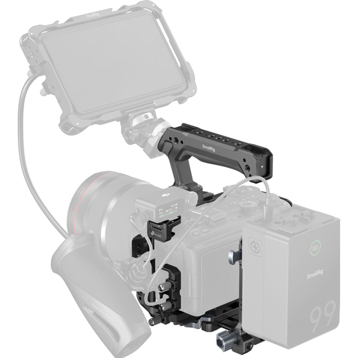 SmallRig 6381 Hawklock Quick Release Cage Kit For Canon EOS R6 V - image 4 of 5
