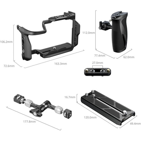 SmallRig 6382 Hawklock Quick Release Cage Kit For Canon EOS R6 V - image 2 of 5