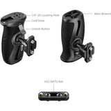 SmallRig 6405 Rotating Side Handle w/ Hawklock H21 Quick Release Nato Clamp - image 2 of 4