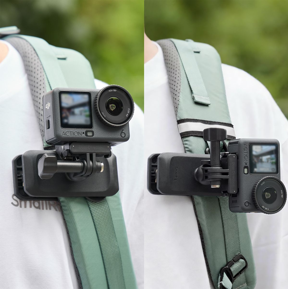 SmallRig 6307 Backpack Strap Clip Mount For DJI Osmo Action 6 / Nano - image 3 of 5
