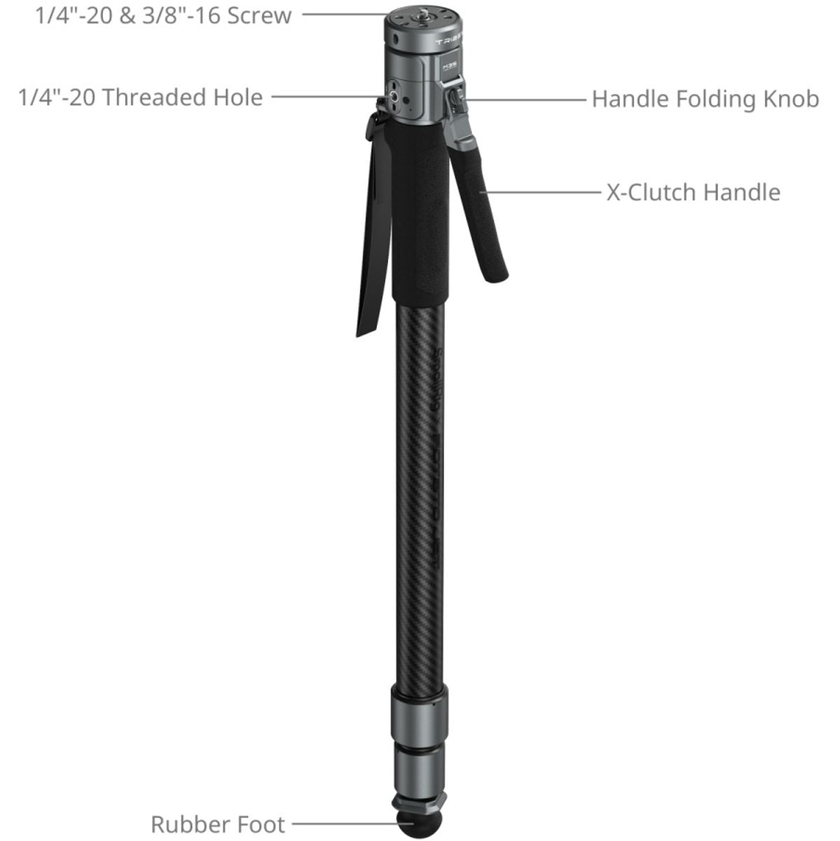 SmallRig 6284 × Potato Jet Tribex Pro X-Clutch Hydraulic Monopod (Basic Version) - image 3 of 5