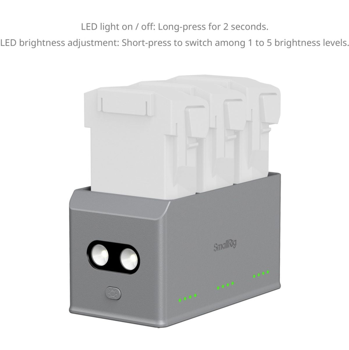 SmallRig 6502 100W Battery Charger For DJI Mini 5 / 4 / 3 Pro - image 4 of 5