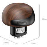 SmallRig 5926 Mini Wooden Side Handle w/ 1/4''''-20 Locating Screw - image 2 of 5