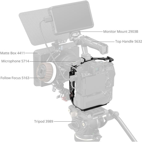 SmallRig 6114 Cage For Sony Alpha 7R V / 7S III / 1 w/ Vertical Grip VG-C4EM - image 4 of 5