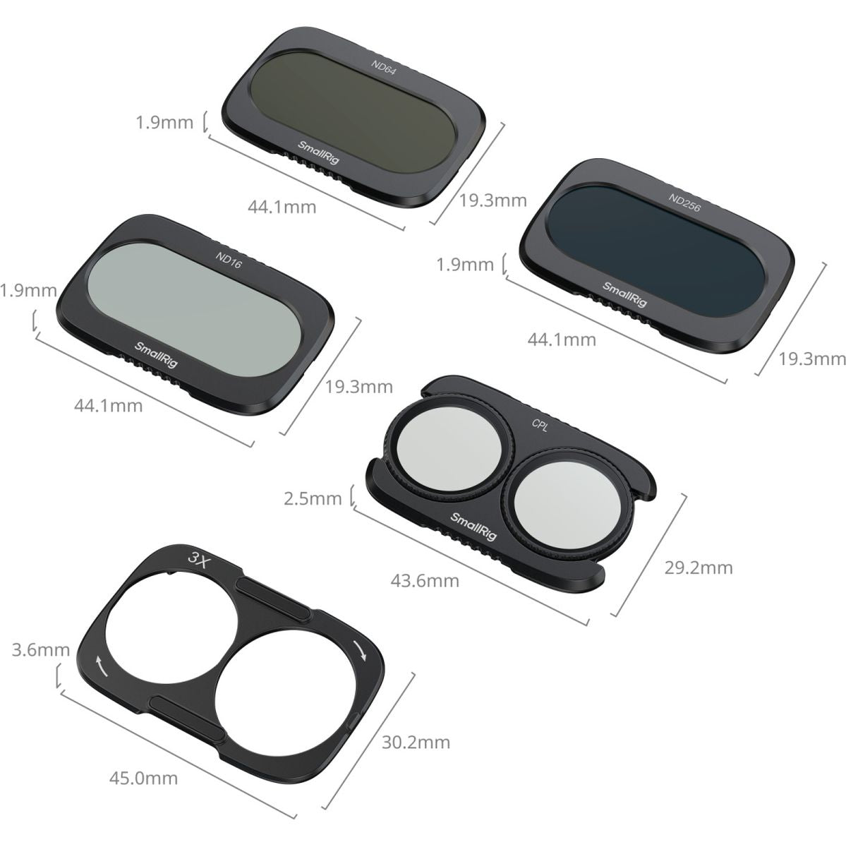 SmallRig 6476 Split Filter Kit For DJI Osmo Pocket 4p - image 4 of 5