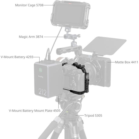 SmallRig 6702 Hawklock Quick Release Cage For Sony Alpha 7R VI - image 4 of 5