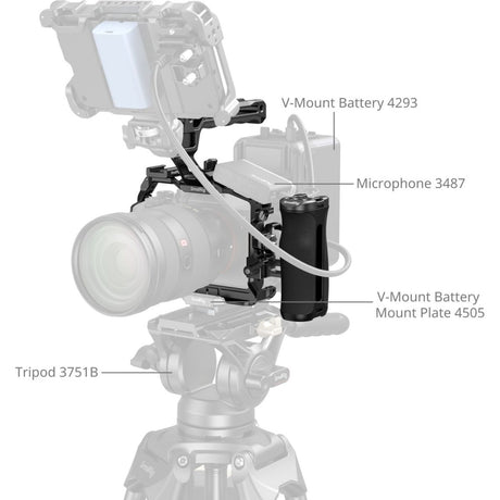 SmallRig 6704 Advanced Cage Kit For Sony Alpha 7R VI - image 4 of 5