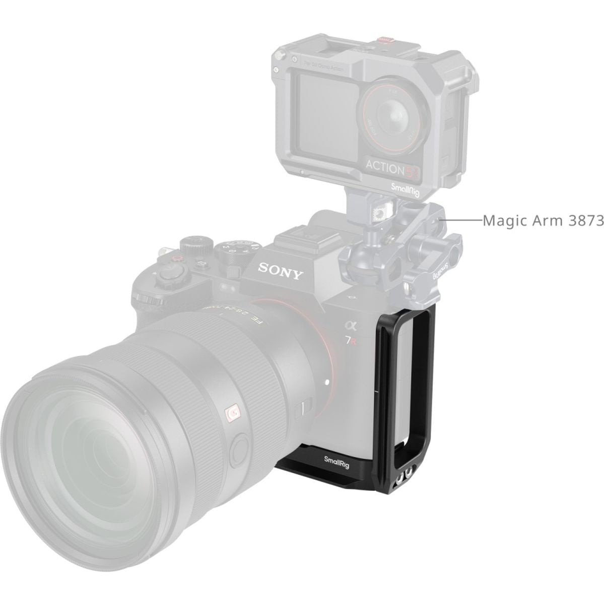 SmallRig 6706 L-Shaped Mount Plate For Sony Alpha 7R VI - image 5 of 5