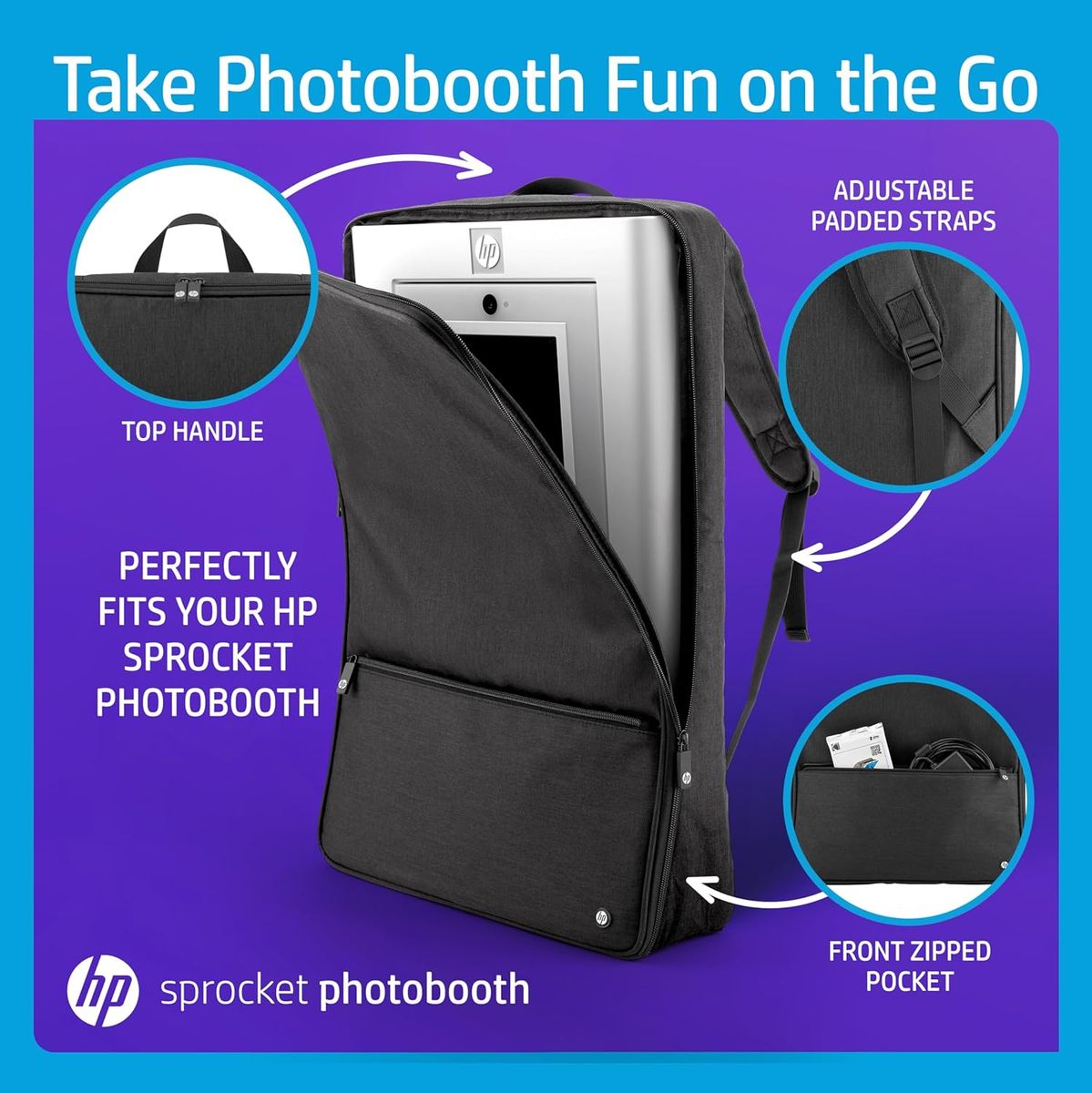 HP Photobooth Backpack - Black - image 2 of 5