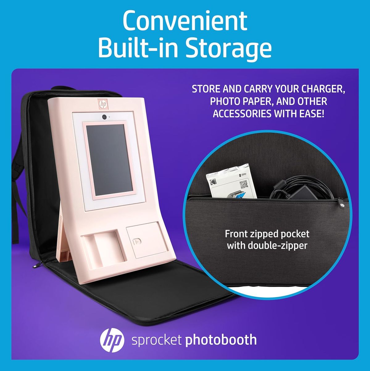 HP Photobooth Backpack - Black - image 3 of 5