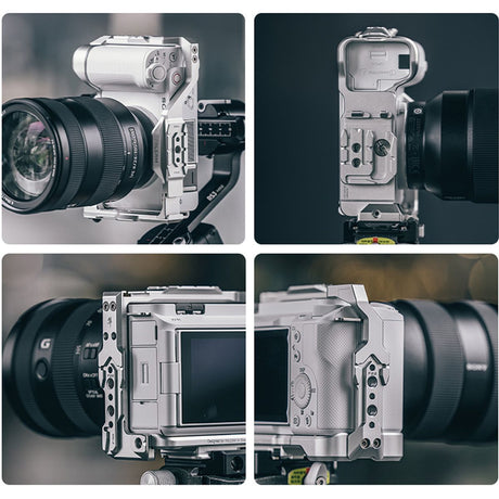 FALCAM F22&F38&F50 Quick Release Cage Silk Silver (For Sony ZV-E1) C00B3501W - image 5 of 5