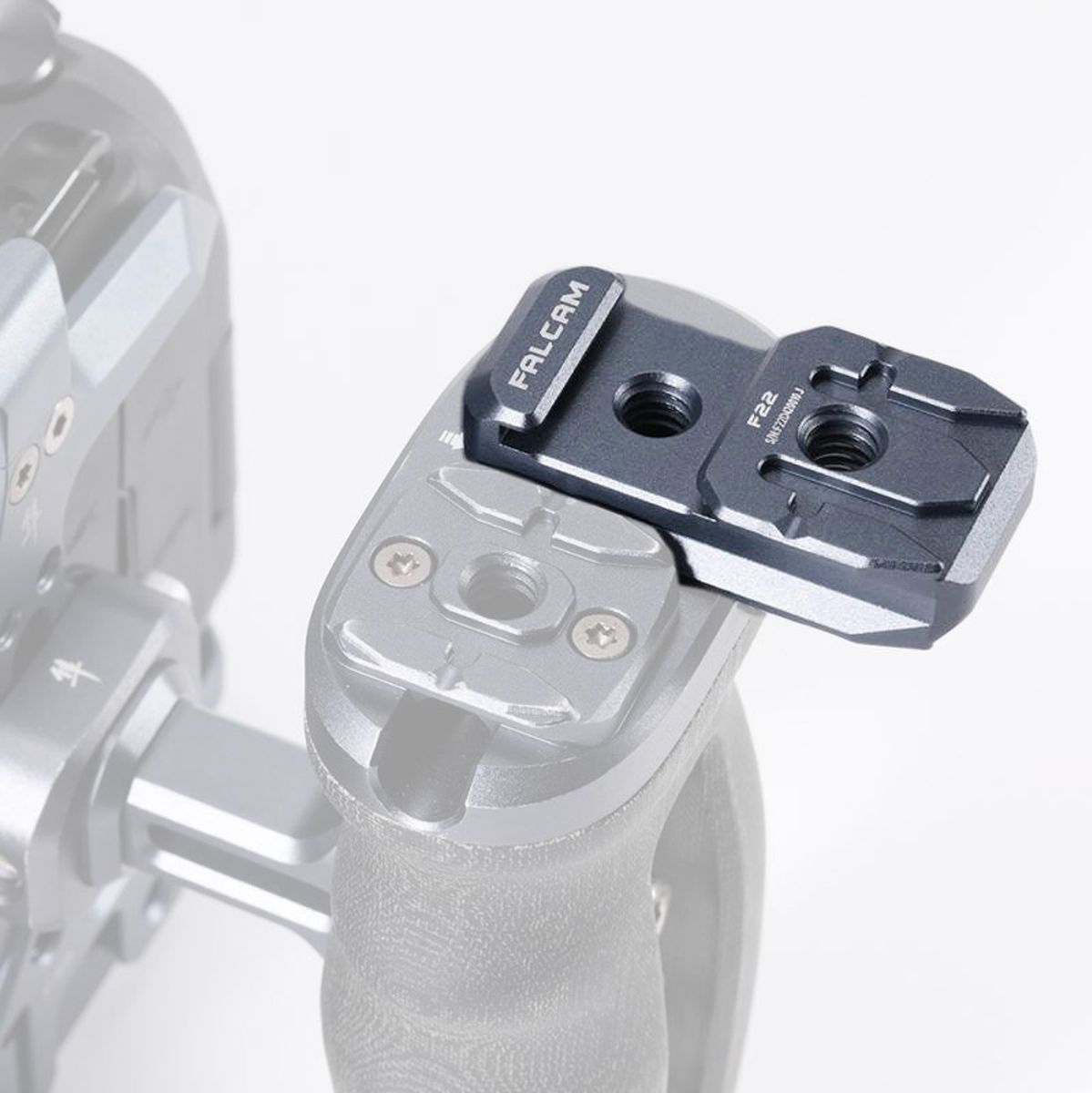FALCAM F22 & Cold Shoe Three Positiondual-Head Quick Release Plate