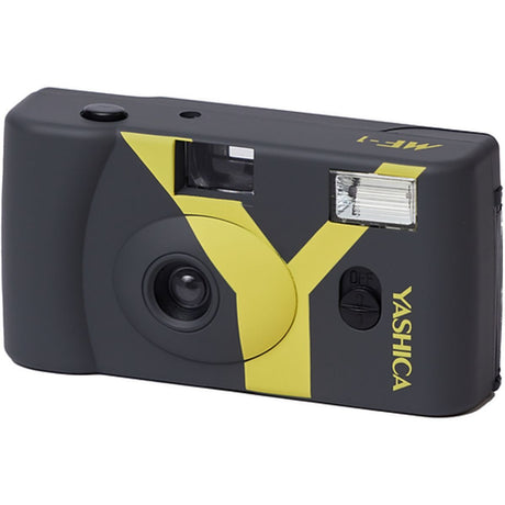 Yashica MF-1 SnapShot Art Camera Y Edition Grey w/ 1 Film 400/24 - image 2 of 5