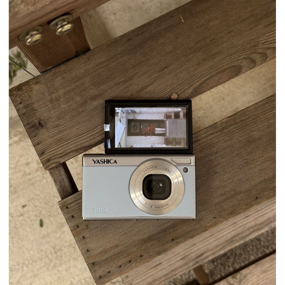 Yashica Tank Compact Sky Blue (13MP) - image 3 of 5