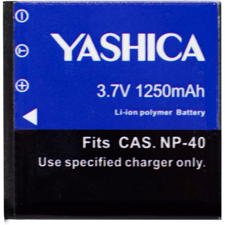 Yashica Li-ion Battery 3.7V / 1250mAh (NP-40) For CITY100 & CITY200