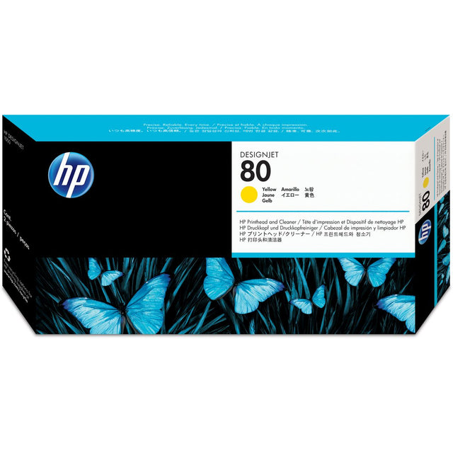 HP 80 Print Head Yellow SC C4823A