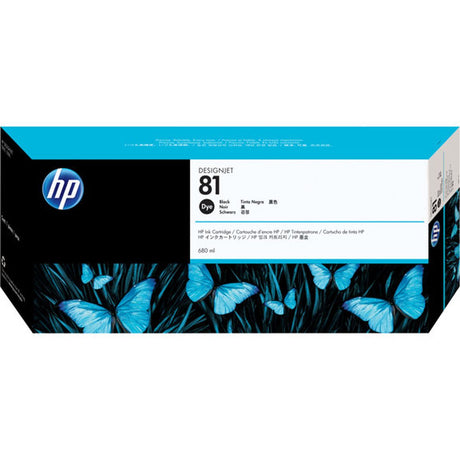 HP 81 Orginele Dye Black SC 680ml C4930A - image 2 of 2