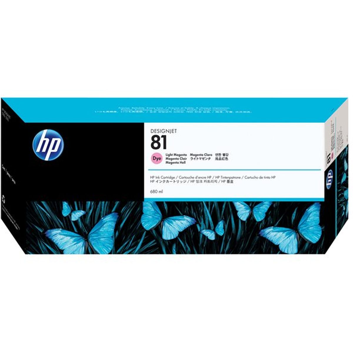 HP 81 Orginele Dye Light Magenta SC 680ml C4935A - image 2 of 2