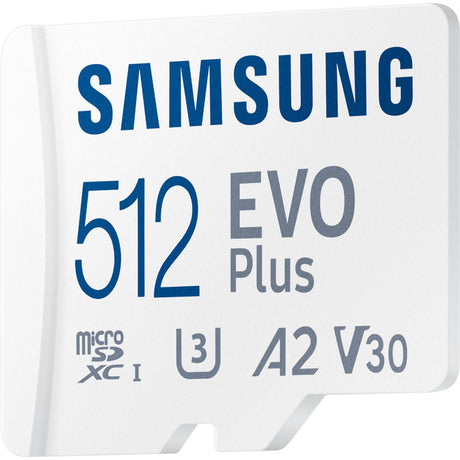Samsung EVO Plus MB-MC512S Flash Memory Card 512 GB A2