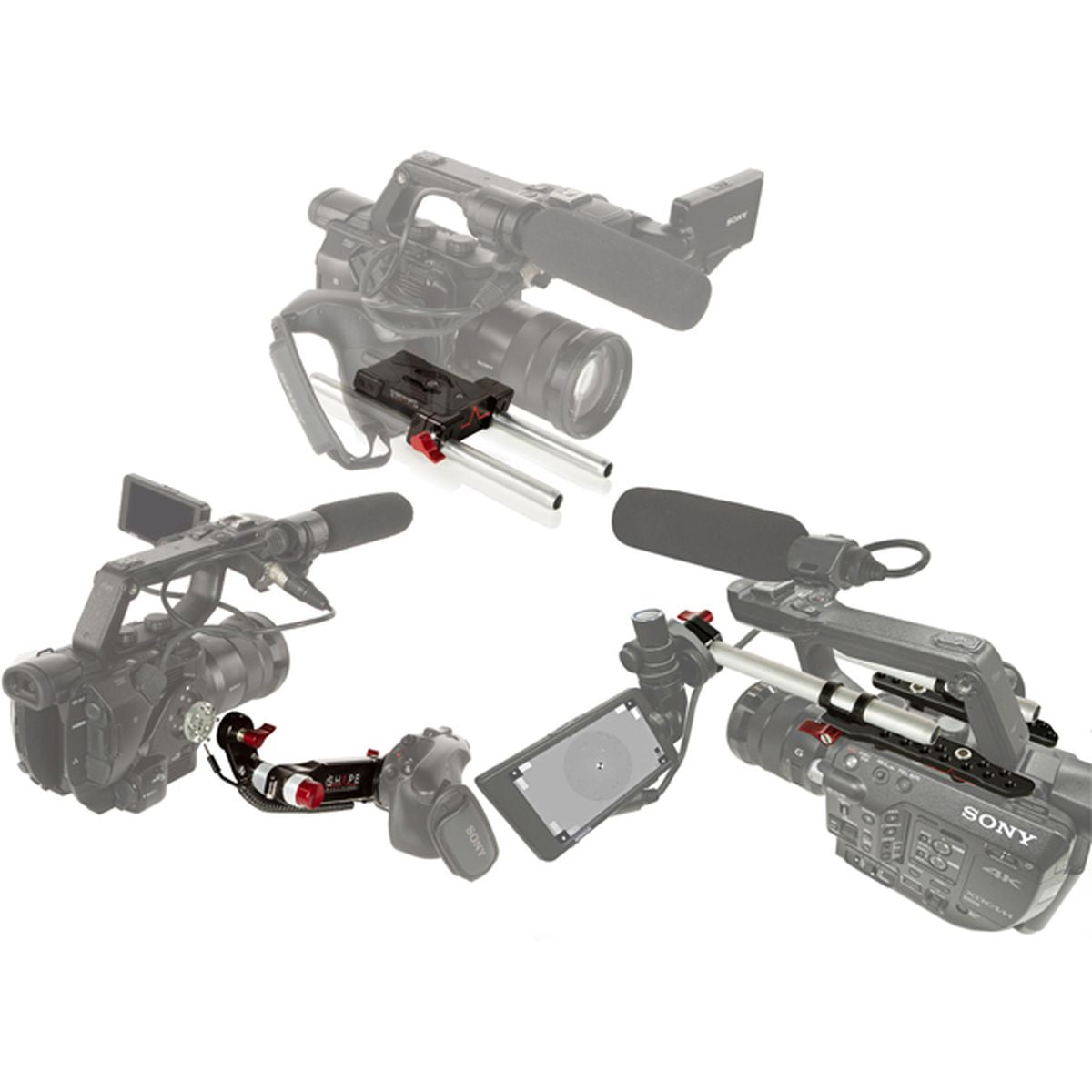 Shape FS5 Basekit Sony Base-+ Toppl + Rem Ext Handle - image 2 of 2