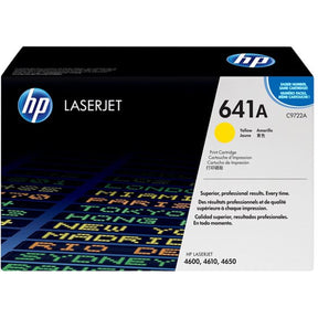 HP 641A Colour LaserJet Cartridge Yellow SC C9722A