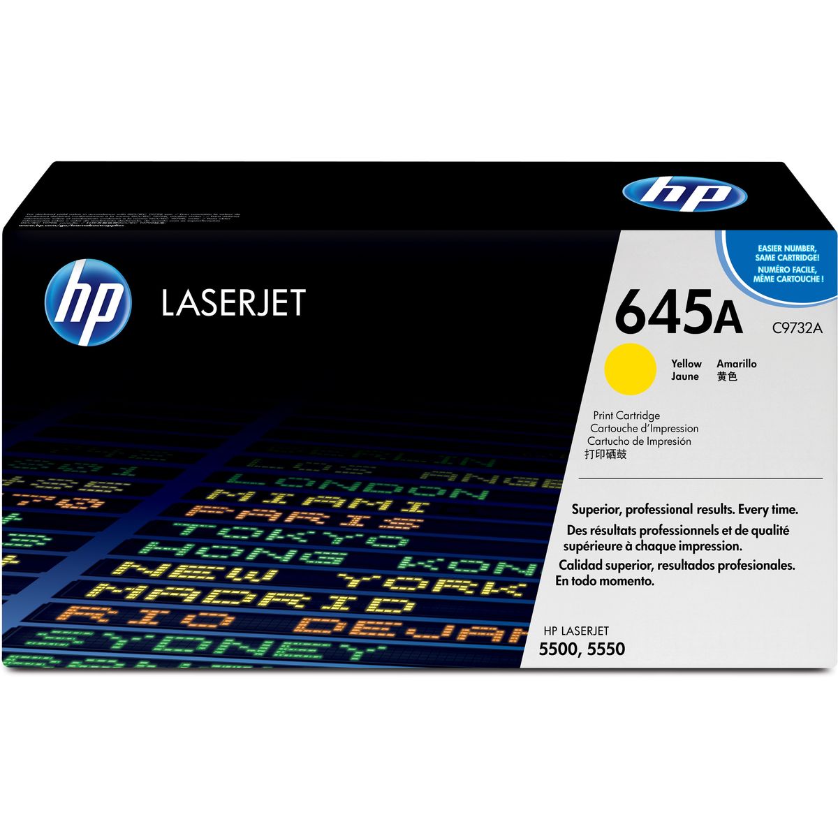 HP 645A Colour LaserJet Cartridge Yellow SC1 C9732A