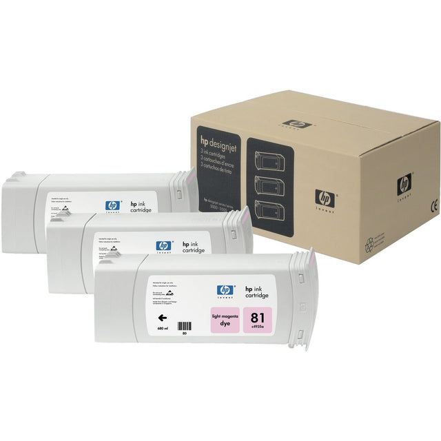 HP 81 Dye Light Magenta SC 3X 680ml 3x3-pack C5071A