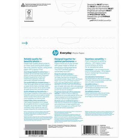 HP Q2510A Semi-Glossy Photo Pap 200G/M2 A4 100 Q2510A - image 4 of 4